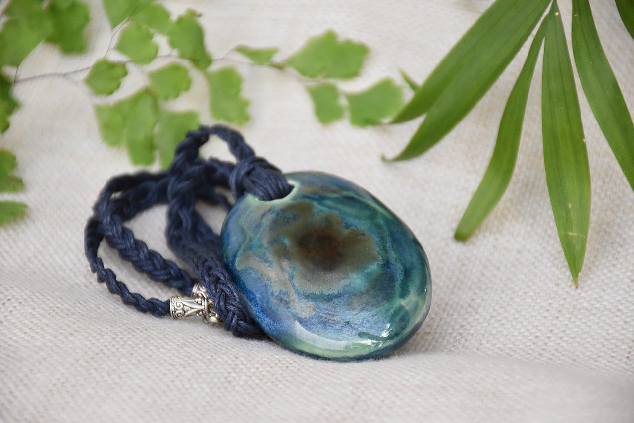 Ceramic Amulet Necklace - Lillie Ceramics