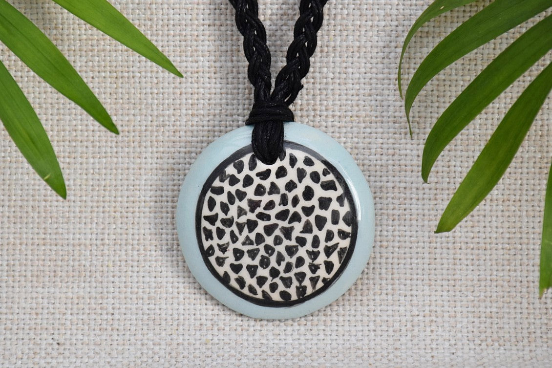 Ceramic Amulet Necklace - Lillie Ceramics