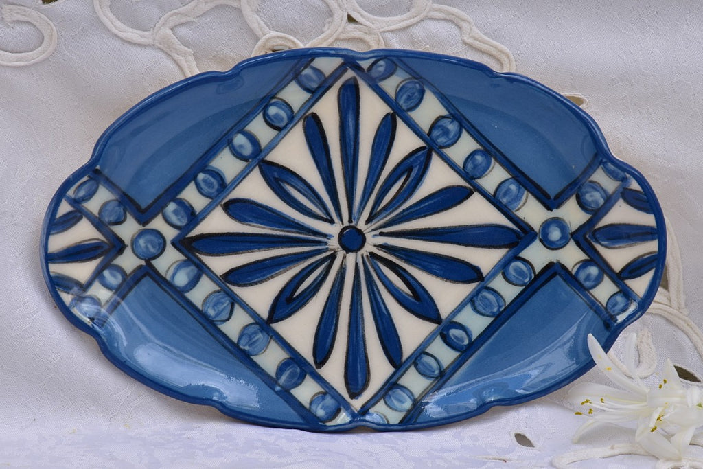 Oval Plate Mini in Stoneware - Lillie Ceramics