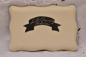 Hand Crafted Ceramic Plate for Bread & Cake in Stoneware - Lillie Ceramics