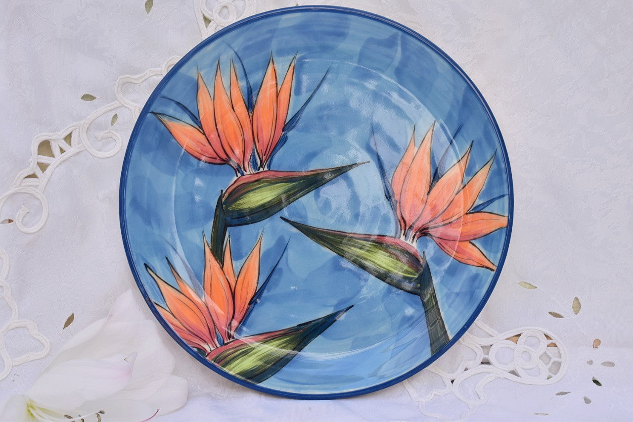 Wheel Thrown Ceramic Dinner Plate in Stoneware - Lillie Ceramics